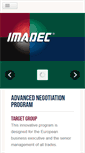 Mobile Screenshot of imadec.eu